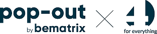 Popout + 4foreverything logos